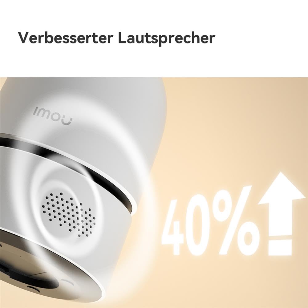 Imou Ranger Dual Pro 3MP+3MP WLAN Innenkamera mit 2 Objektiven, 360° PTZ, Dualband WiFi 6, Vollfarb-Nachtsicht, Personen- & Haustiererkennung, Auto-Tracking, Sirene, 2-Wege-Audio, microSD bis 256GB