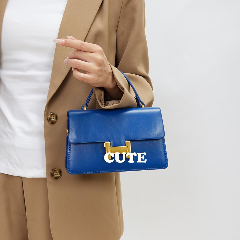 Designer Satchel Purses For Women, Small Cute Crossbody Handbag, Ladies Vegan Leather Top Handle Bags - Image 2