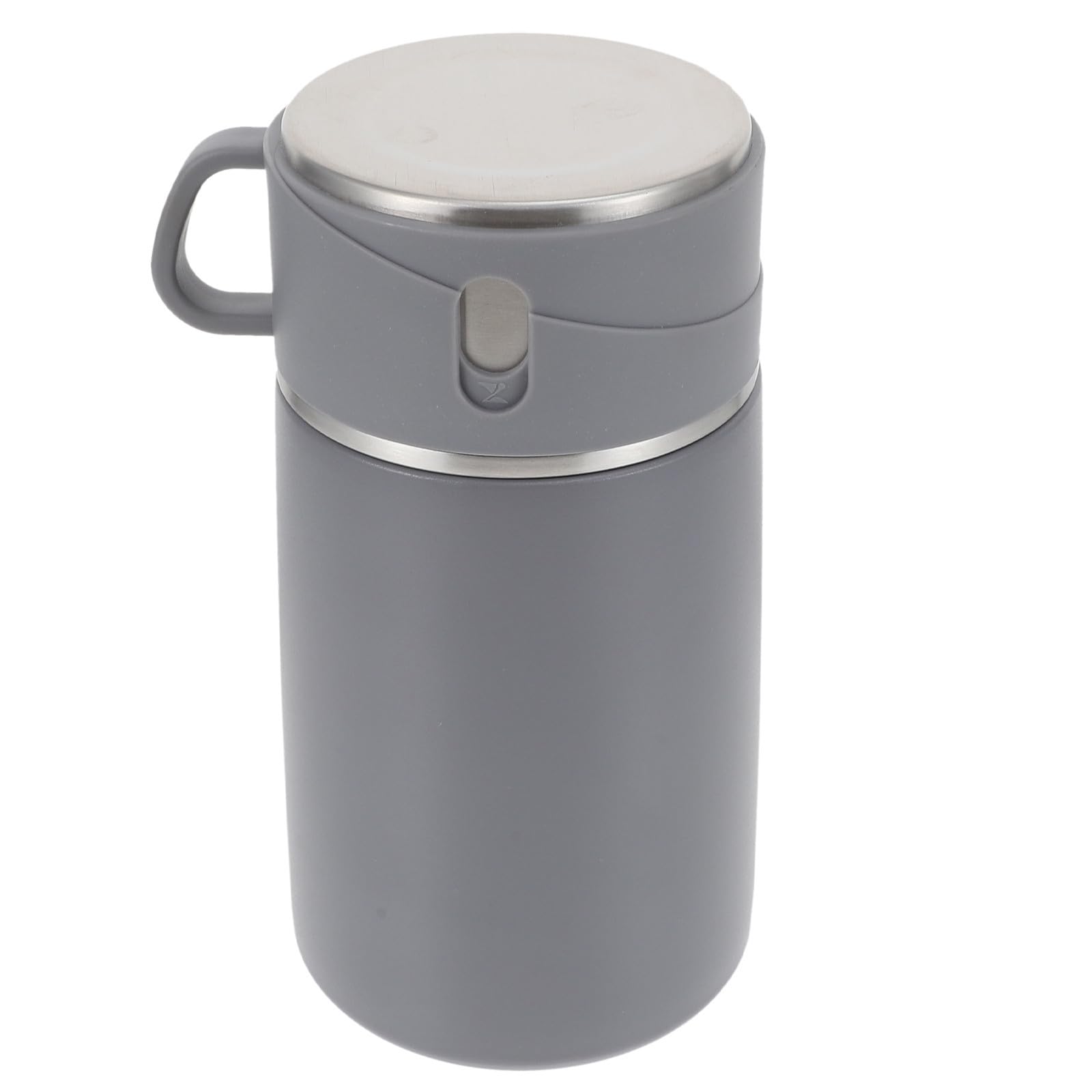Termo para Comida Caliente de 600ml en Acero Inoxidable y Pp, Portátil Prueba de Fugas, Adecuado para Uso Doméstico y Viaje
