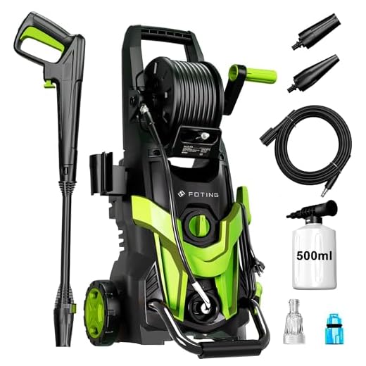 FOTING 145bar Pressure Washer with Reel