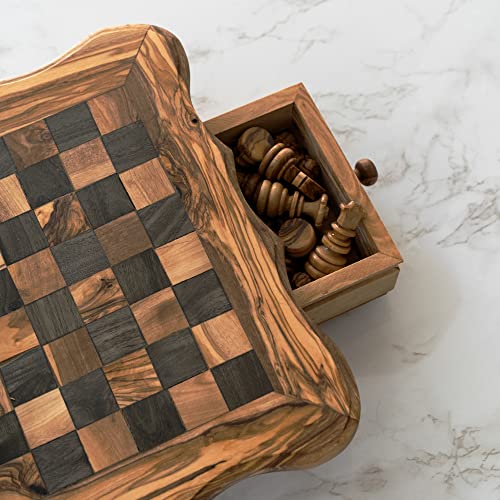 HappyWoods Scacchiera piccola finitura rotonda