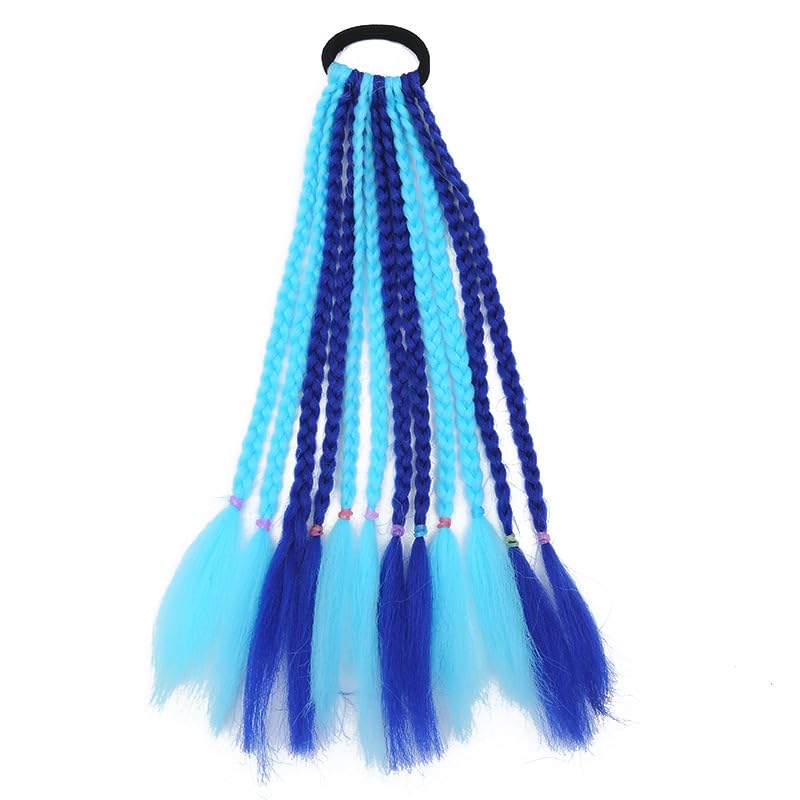 Braid Ponytail Dreadlock Extension for in Braids Hair Extensions Wig Thin Dreads Extensions Wigs Synthetic Hairpiece-A13