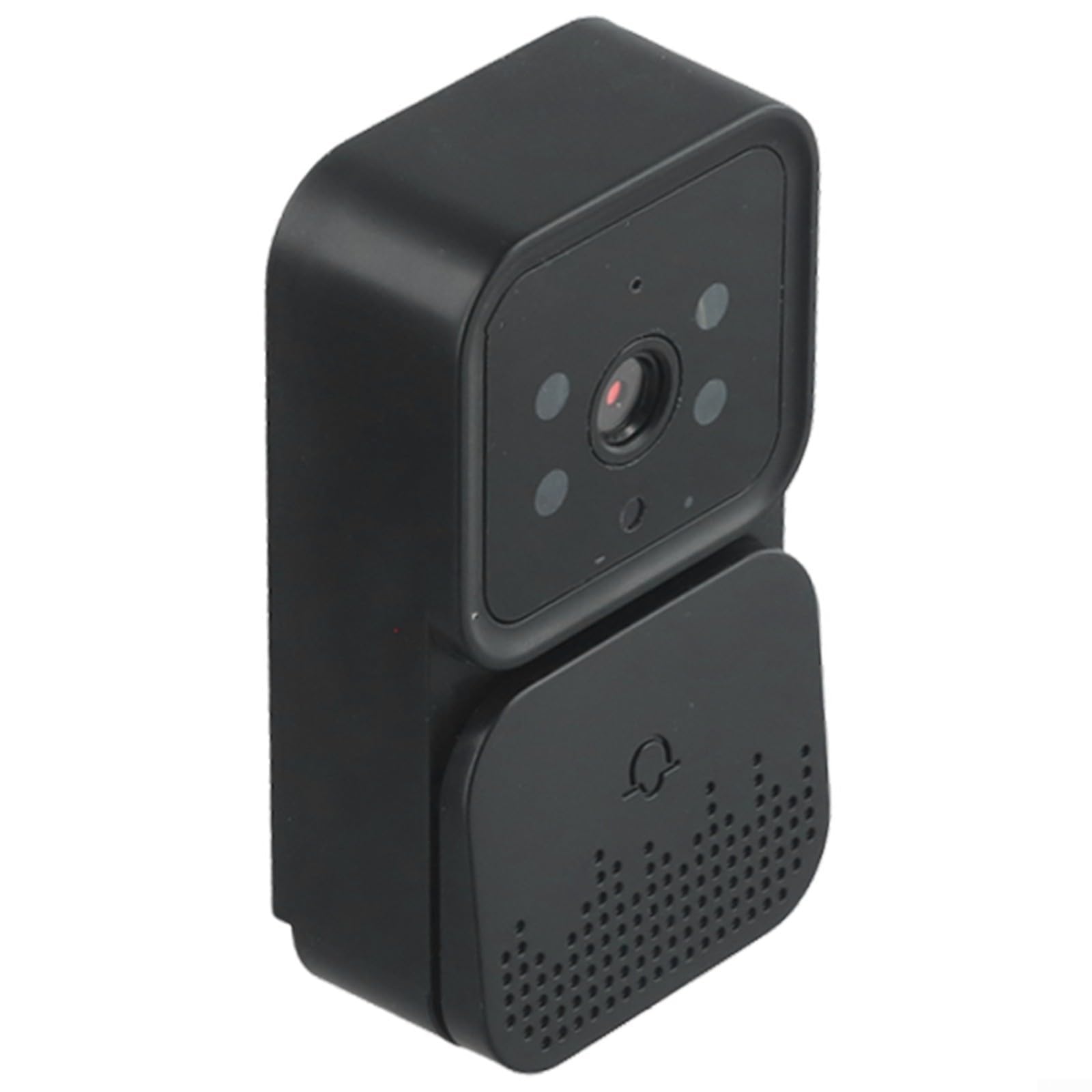 ZYNCUE Sonnette vidéo sans fil avec écran de 4,3", caméra de sécurité, interphone bidirectionnel, vision nocturne, pas de WiFi nécessaire, stockage extensible de carte TF, longue durée de vie de la