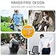 Sosenfer Schuhe Herren Slip On Sneaker Fitness Turnschuhe Atmungsaktiv Ohne Schnürsenkel Walkingschuhe Hand-Free Freizeit Schlupfschuhe für Gym-SHLAN-44