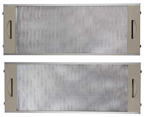 Remle - Filtro metalico campana extractora Teka 19x50cm CNL2000 - Kit 2 unidades
