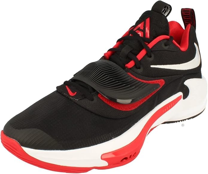 Nike Mens Zoom Freak 3 Black/White-unviersity Red (DA0694 003) - 9, Black/White-university Red