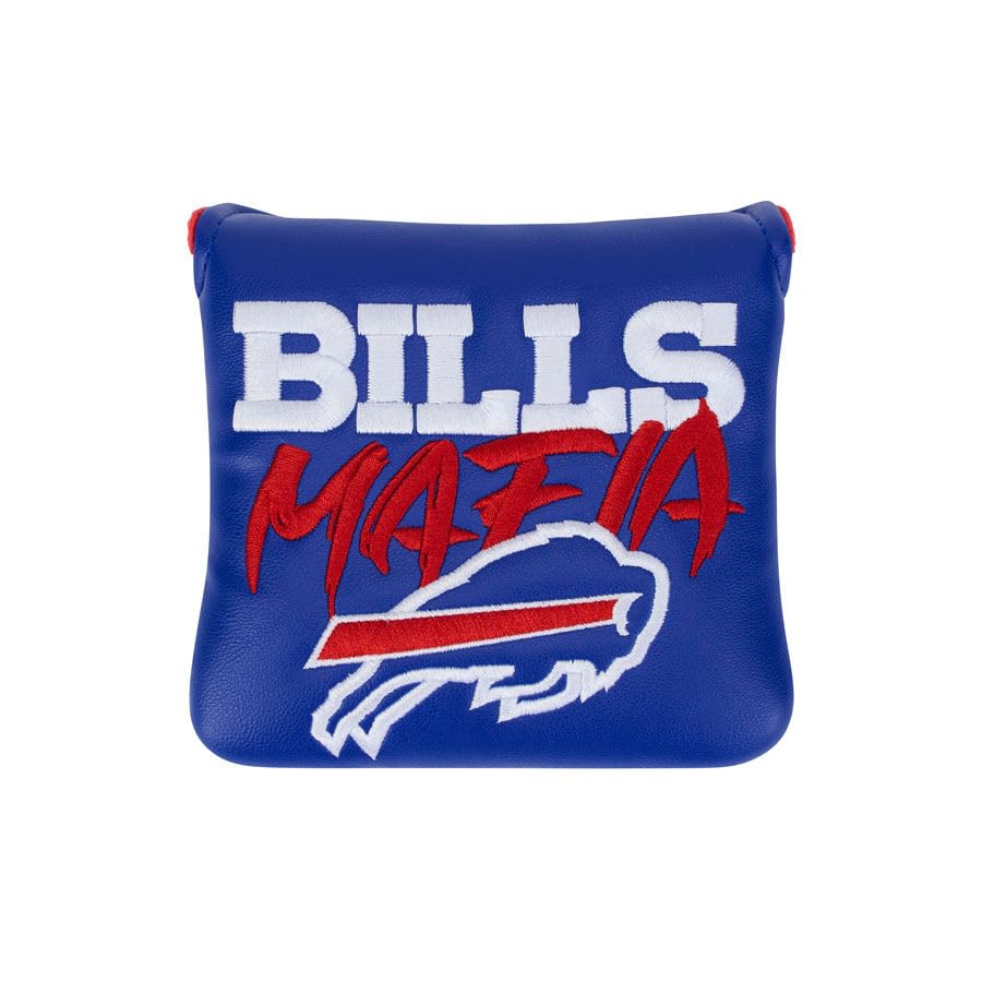 TaylorMade Golf Buffalo Bills Mallet Putter Headcover