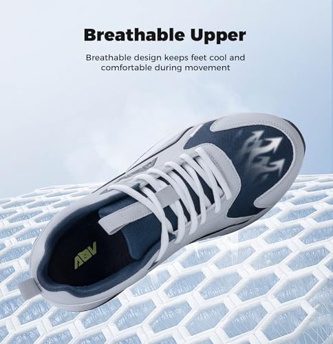 Image of Walking Shoes for Men Arch Support Plantar Fasciitis Shoes Orthotic Tennis Sneakers for Foot Pain Relief