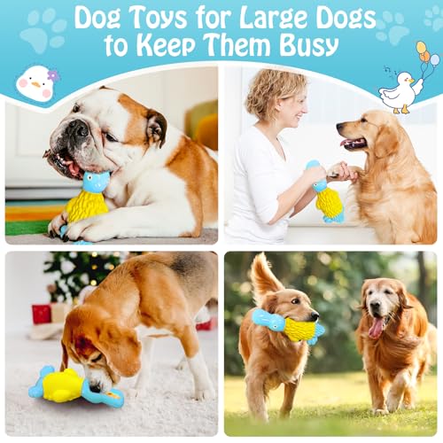 Dog-Toys-for-Aggressive-Chewers-Tough-Dog-Chew-Toys-Large-Squeaky-Dog-Toys-for-All-Breed-Sizes-to-Keep-Them-Busy-Blue