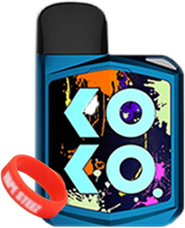 Amazon Caliburn KoKo Prime 電子タバコ VAPE (VAPESTEEZオリジナルバンド付き) (ブルー