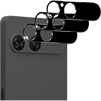 For Xperia 10 VII Camera Film 3 Pack Xperia 10 VII Glass Film Round Edge Processing High Transmittance 2.5D 9H Hardness Lens Protective Film