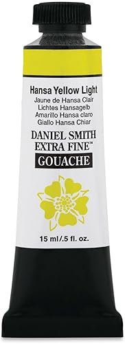 Daniel Smith Gouache Hansa - Pintura de luz amarilla, 1 unidad (paquete de 1)