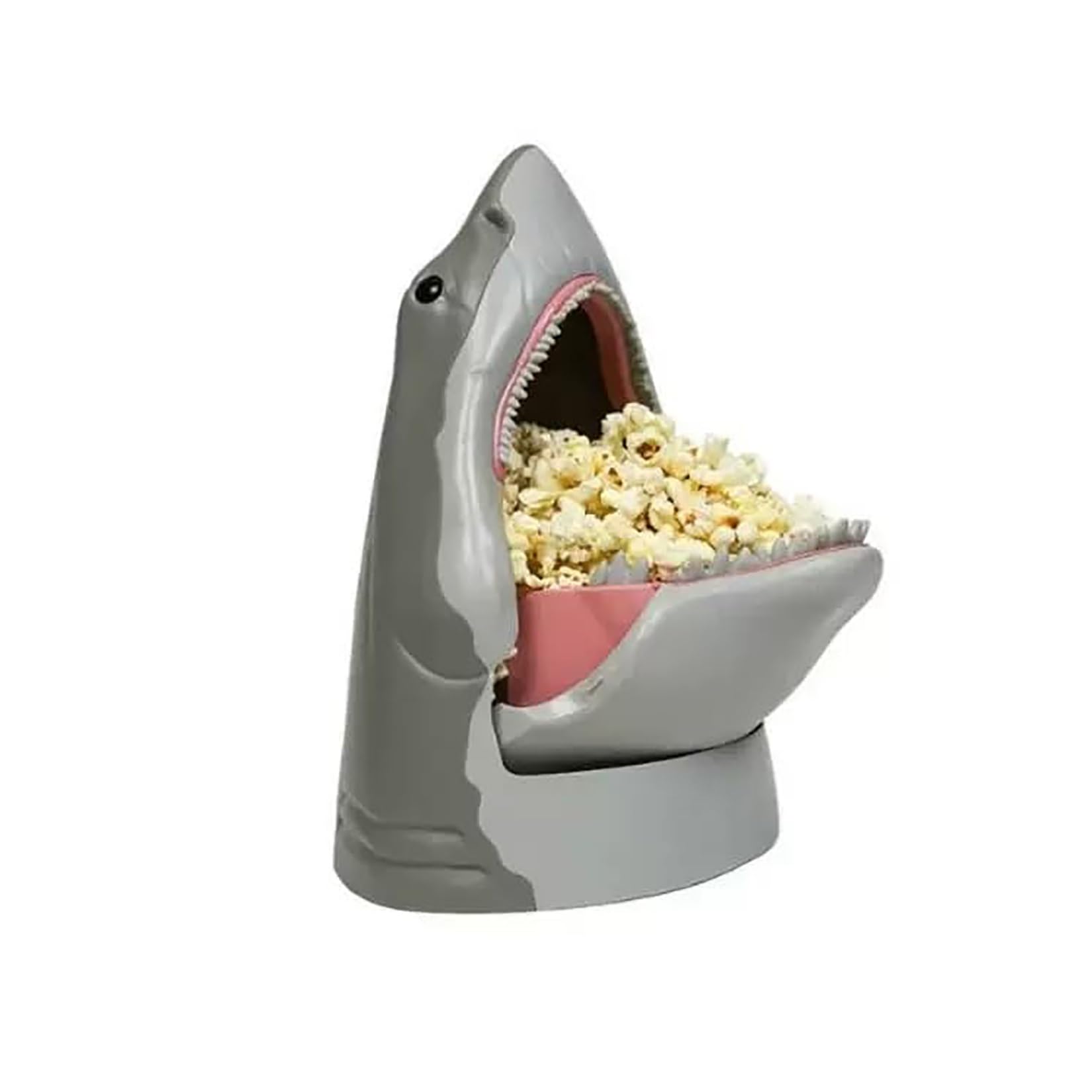 Hai-Popcorn-Eimer und Becher-Kombi-Set zum 50. Jubiläum, Grusel-Organizer und Becher-Kombi-Set, 2025 neuer Horror-Popcorn-Eimer, wiederverwendbarer Popcorn-Halter für die Heimküchen-Kino-Dekoration