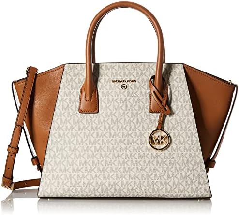 Michael Kors Women LG TZ Satchel Bag, Vanille/Acrn : Amazon.de