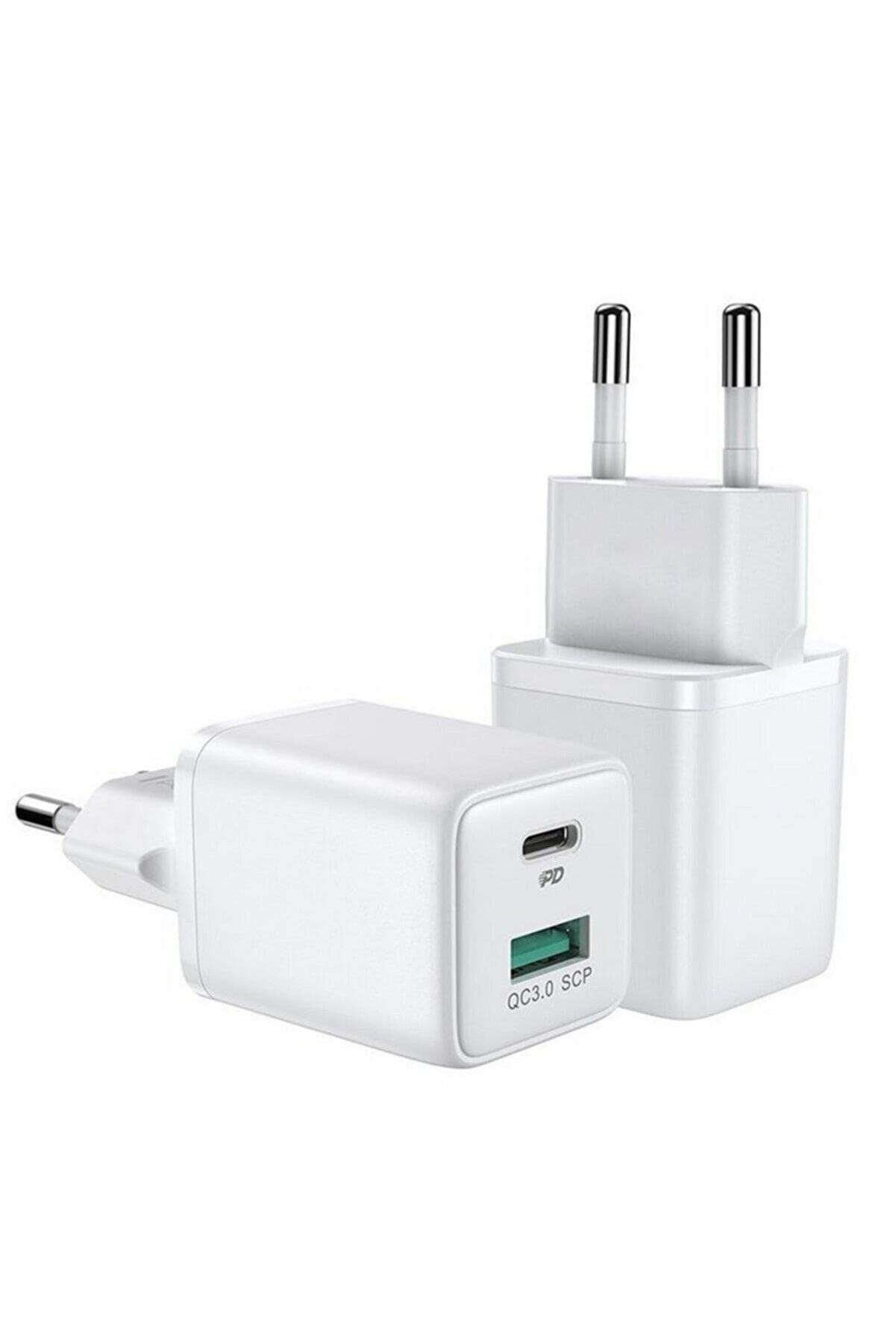 joyroom L-QP303 30W 2 Port PD Charger Travel Charger, Schwarz