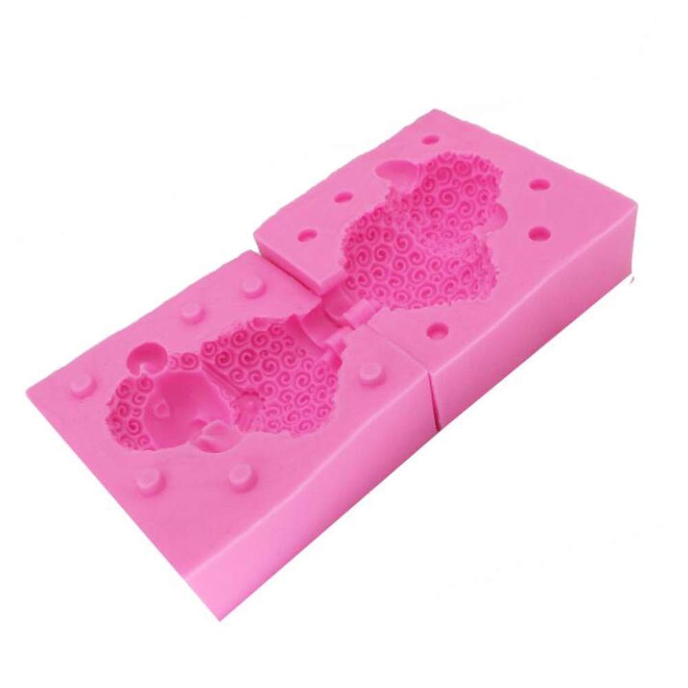 QWEDFG 3D Cake Siliconen Mold Vogel Fondant Cake Decoreren Gereedschap Diy Zeemeeuw Chocolade Snoep Klei Mallen Bakvormen
