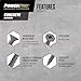Power Pro Concrete Screw Anchors #410 Stainless Flat (1/4