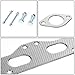 DNA Motoring GKTSET-ME95NT Aluminum Exhaust Manifold Header Gasket Set Replacement