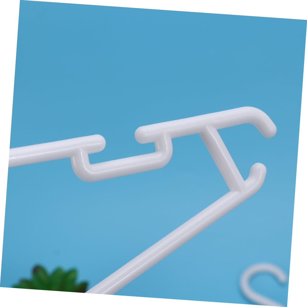Ciieeo 10pezzi Grucce Bianche in Plastica Abs Antiscivolo Per Abiti Grucce Per Cappotti Resistenti e Durature Organizer Per Armadio Salvaspazio