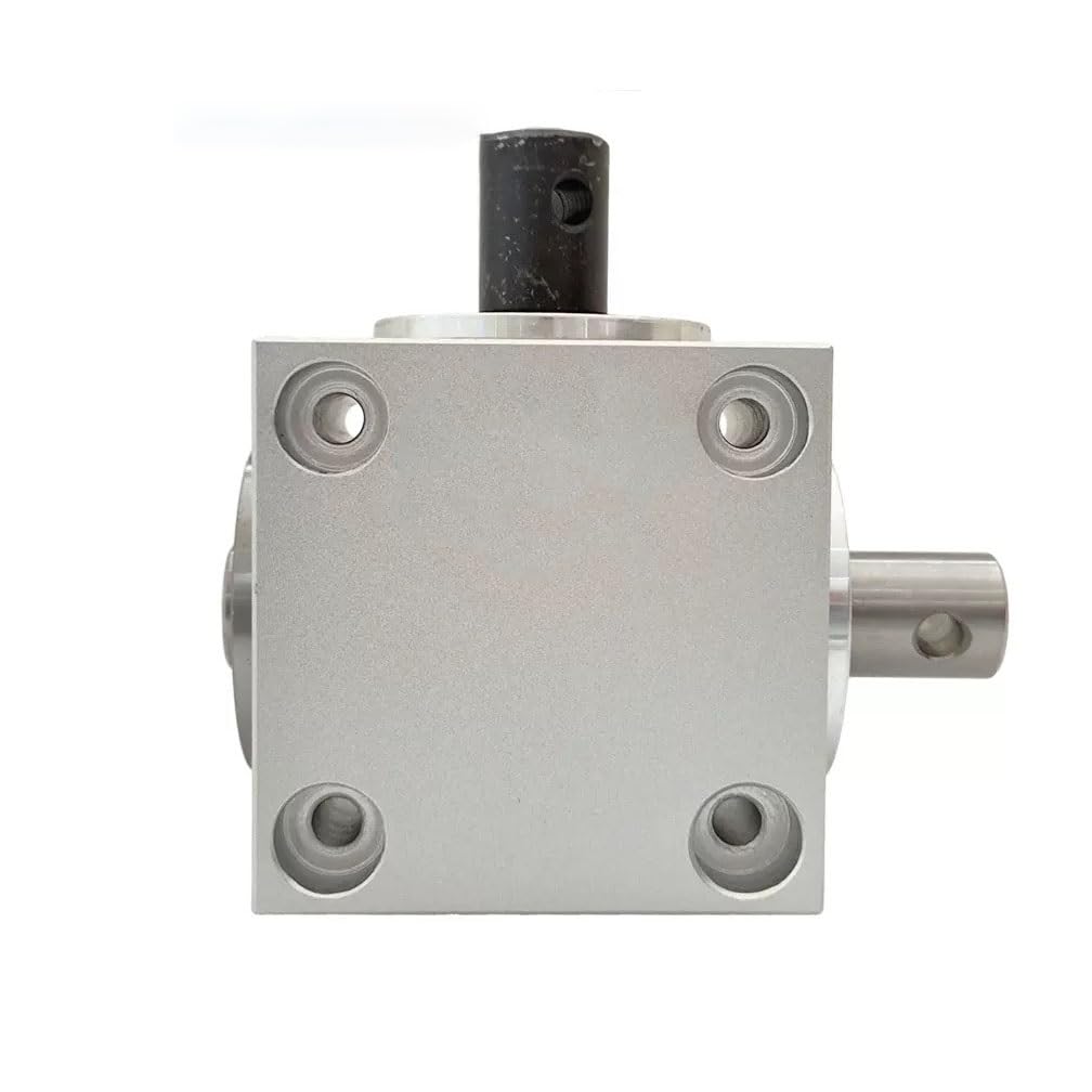Mechanical Steering 1pcs 90 Degree Horizontal Mount Steering Gearbox 15mm Output Shaft Reverse Commutator Right Angle Transmission Gearbox Direction Transmission