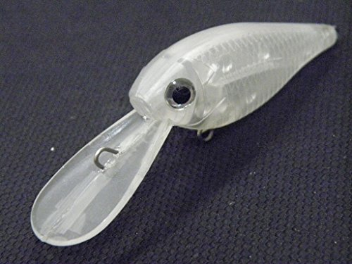 Wlure 10 Blank Unpainted Crankbait Wide Wobble Deep Diver Jerkbait Slow Floating Fishing Lures With Free Eyes Upc549 #TOP2
