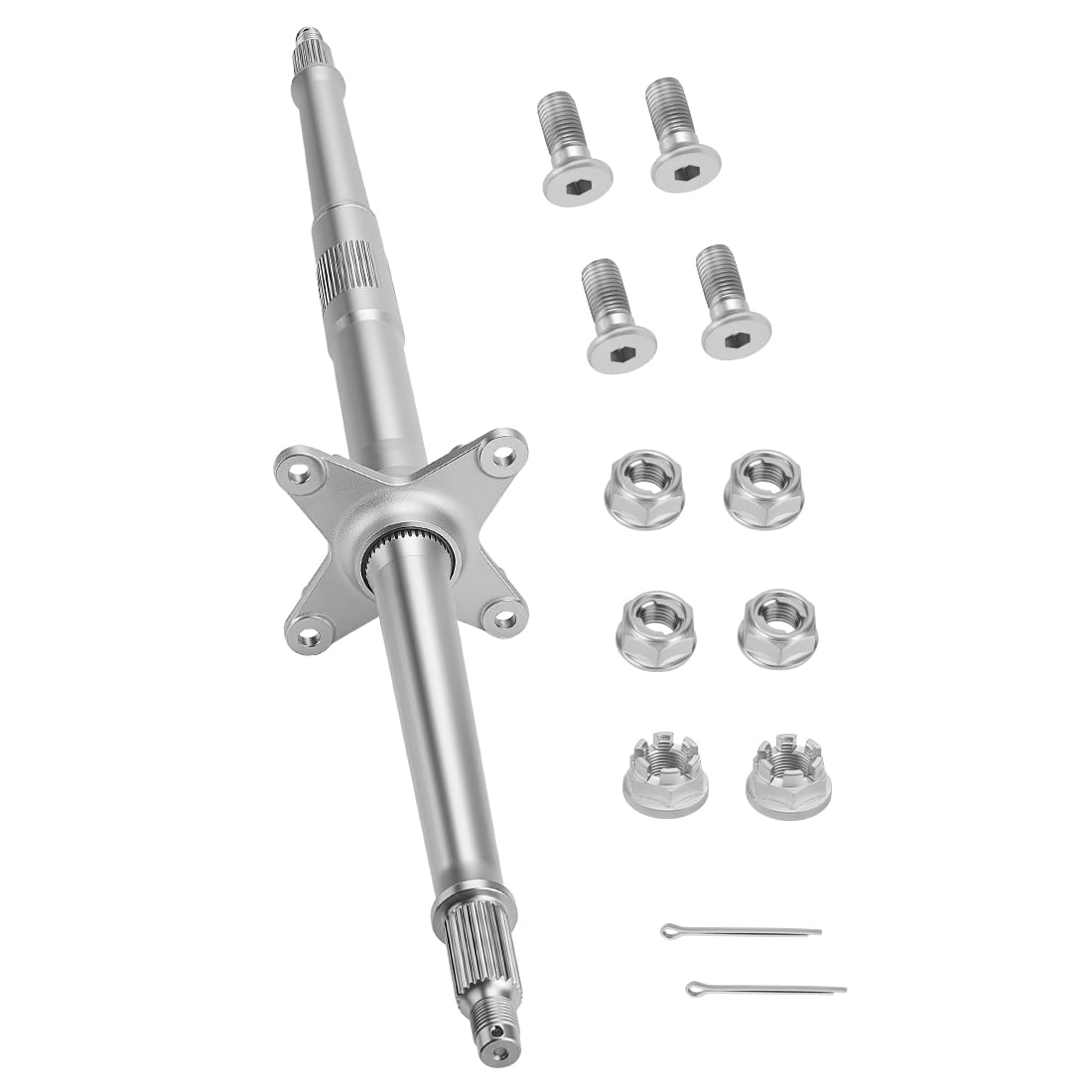 Arbre d’essieu arrière compatible pour Honda Sportrax 400 TRX400EX 1999-2008 TRX400X 2009 2012-2014 42310-HN1-A40 42310-HN1-000