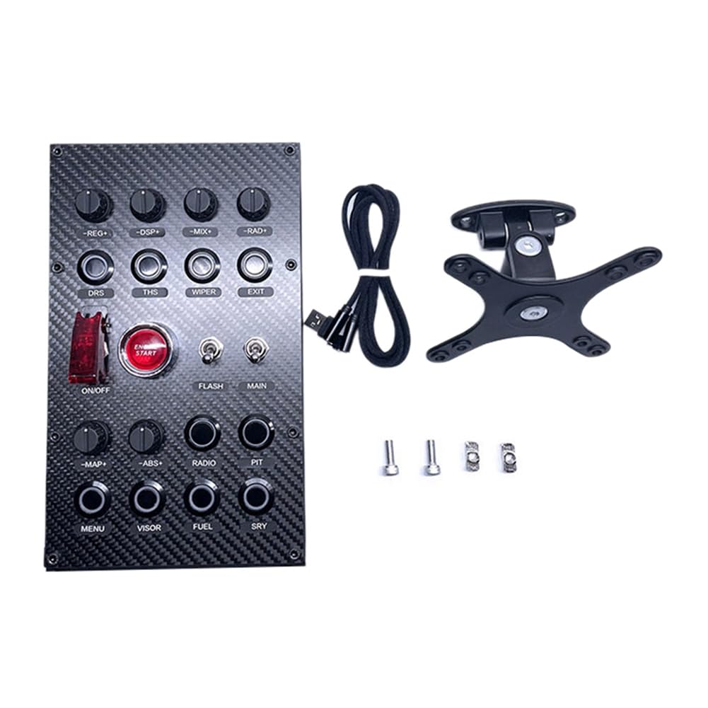 Dojimayisc SIMDT Button Box Sim Racing Central Control Box per American Truck European Truck Racing Button Box