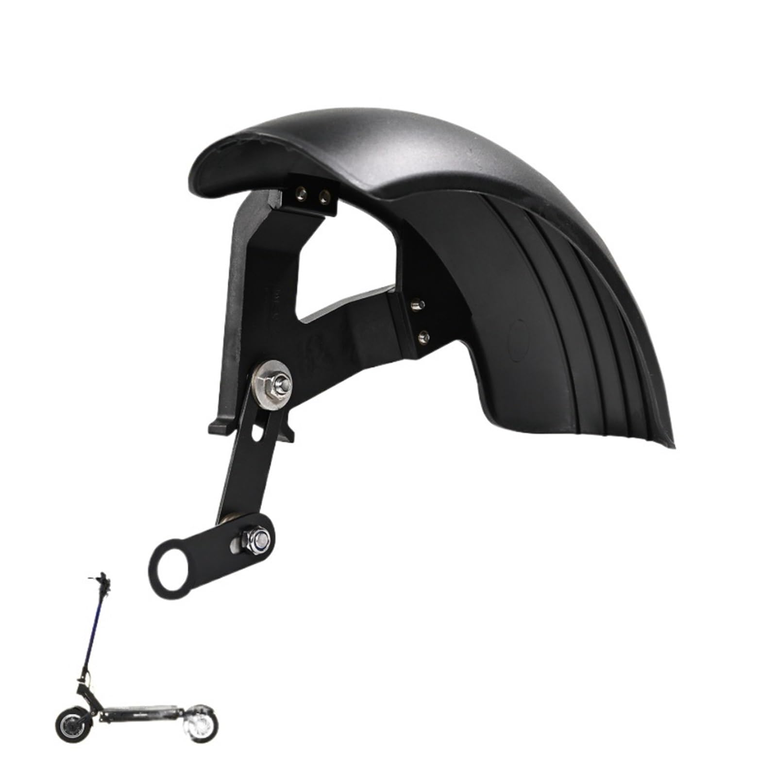 Parafango modificato Modello B Compatibile con DUALTRON VSETT MUKUTA KAABO KUGOO TEVERUN parafango Anteriore e Posteriore for Scooter Elettrico da 10 Pollici(2 Pieces)