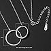 Mother Daughter Necklace S925 Sterling Silver Mom Daughter Jewelry Christmas Gift for Mom Daughter