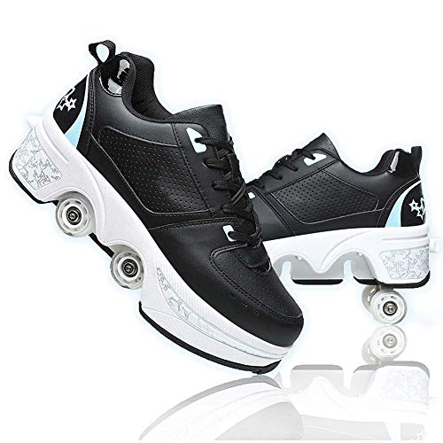 COOLBOY Verstellbare Quad-Rollschuh-Stiefel Einstellbare Rollschuhe Cover