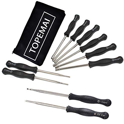 10 Pcs Carburetor Adjustment Tool Screwdriver Kit for Common 2 Cycle Carburator Adjusting Small Engine Carb Tune up Adjusting Tool - Carb Tool Kit, Carburetor Adjuster Tool
