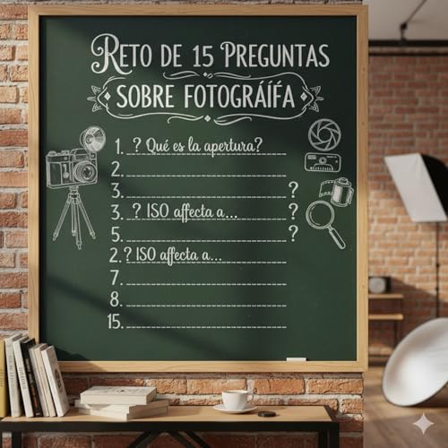 Reto de 15 preguntas sobre fotograf&iacute;a