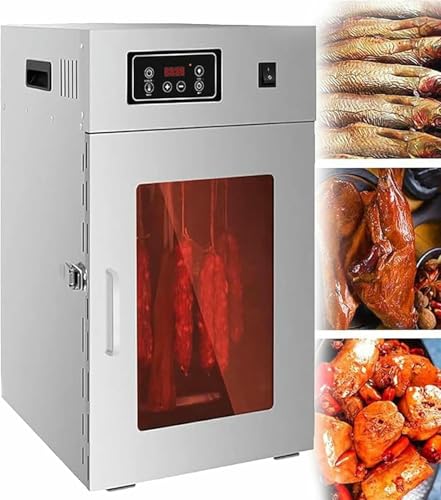 FKINGLRK Deshidratador de Alimentos Comercial de 800 W para Tiendas de Frutas y té. Seca diversas Verduras y Frutas. Temporizador de Calentamiento de 24 Horas (Capacidad para secar 7,5 kg).