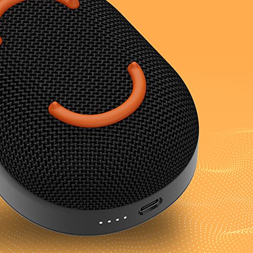 Image of Skullcandy Kilo Wireless Bluetooth Speaker Bundle - (2) IPX7 Waterproof Mini Bluetooth Speakers with 24 Hour Battery, Downward Firing Passive Radiators, and True Wireless Pairing (Black)