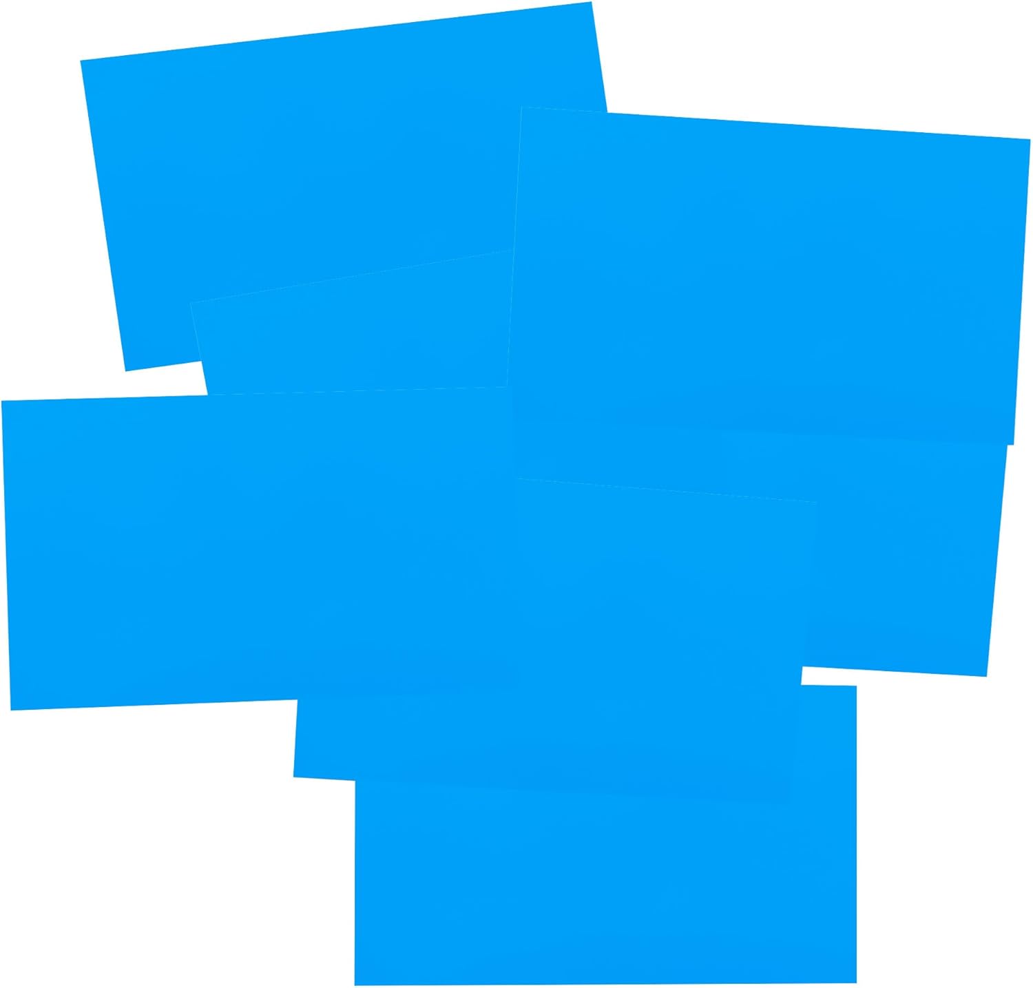 RXBC2011 Little Thank You Cards Big Thank you Notes for All Occasions 3.5 x 2 Inch Pack of 100 Sky Blue - Image 5