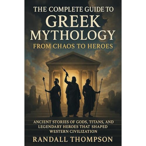 The Complete Guide to Greek Mythology: From Chaos to Heroes Audiolibro Por Randall Thompson arte de portada