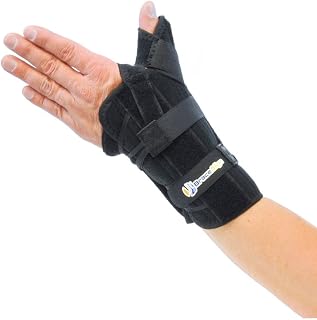 Medical Universal Thumb and Wrist Spica PDAC L3807/ L3809 for Arthritis, Gamekeepers, Tendonitis, De Quervain’s Tenosynovitis, Thumb and Wrist Pain Relief, Fracture Forearm Support Cast