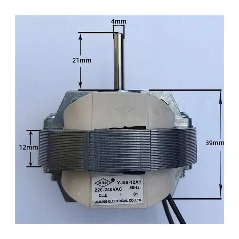 AC elektroniczny rozrusznik długi wał do grzejników oczyszczaczy powietrza akcesoria YJ5812 2400 obr./min 220 V AC elektroniczny rozrusznik do grzejników i oczyszczaczy powietrza