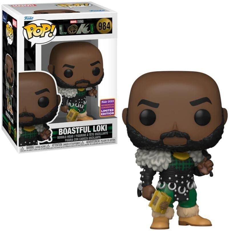 Funko Pop! #984 Marvel Loki - Boastful Loki - Funko Wondrous Convention - Limited Edition