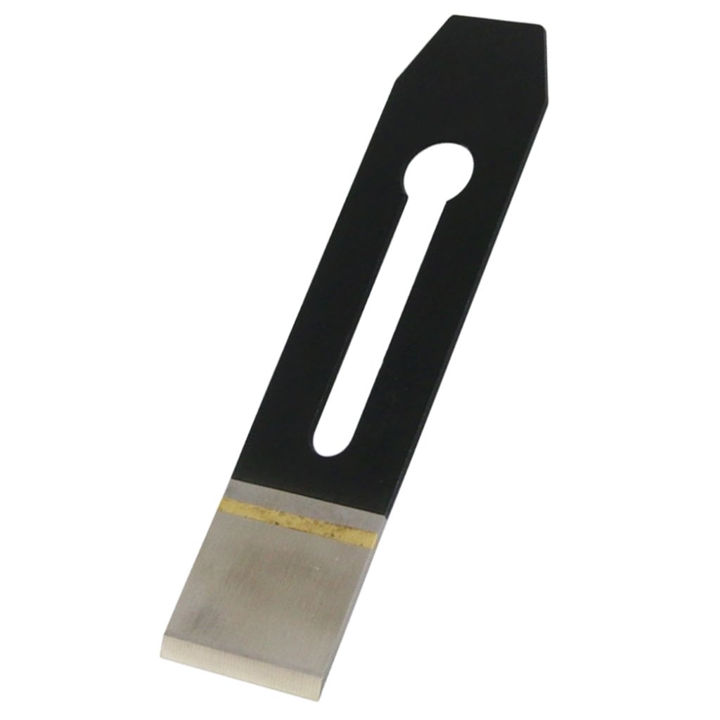 Juego de 5 cuchillas de repuesto para cepilladora de madera de 44 mm para carpintería, color negro