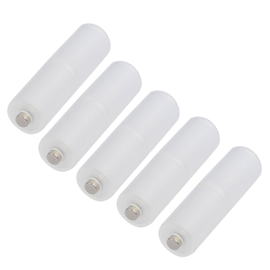 Lot De 10 Adaptateurs/convertisseurs De Piles AAA Vers AA – Transparent – Boîtier ABS