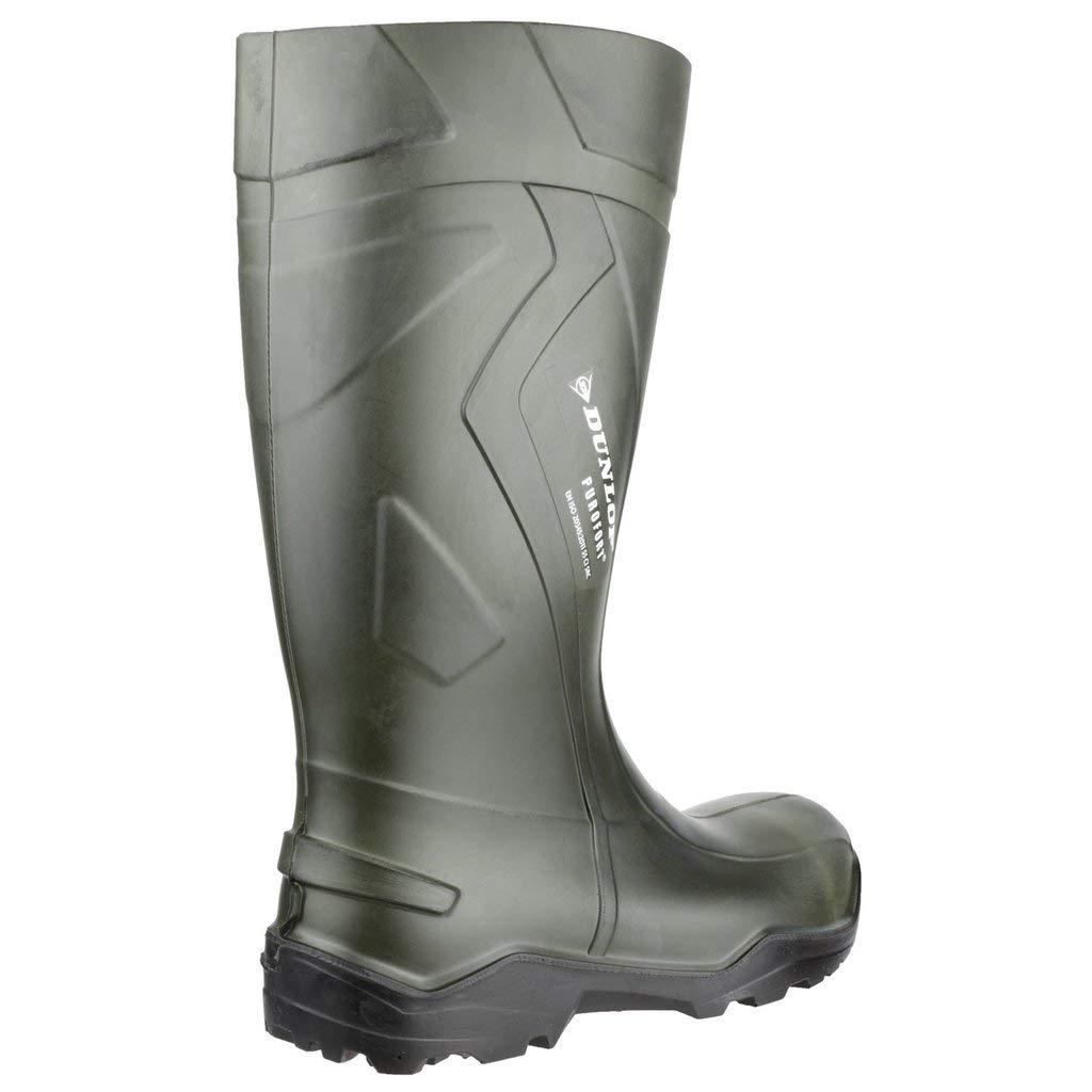 DUNLOP Protective Footwear, C762041, Purofort+ Full Safety, Negro/Rojo