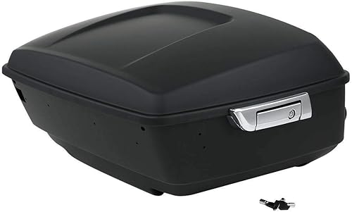 Miniatura 2 de TCMT Almohadilla de respaldo King Tour Pack de 13.7 pulgadas para bocinas traseras de 6.5 pulgadas para Harley Tour Pak Touring CVO Road King Road