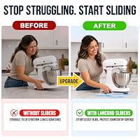 Small Appliance Sliders for Countertop, 16 PCS Kitchen Sliders — image 2