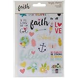 Simple Stories 7725 Faith Clear Stickers