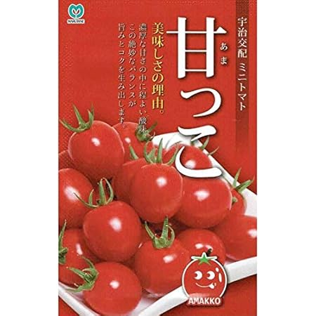 Amazon 種子 ミニトマト 甘っこ 約粒 野菜