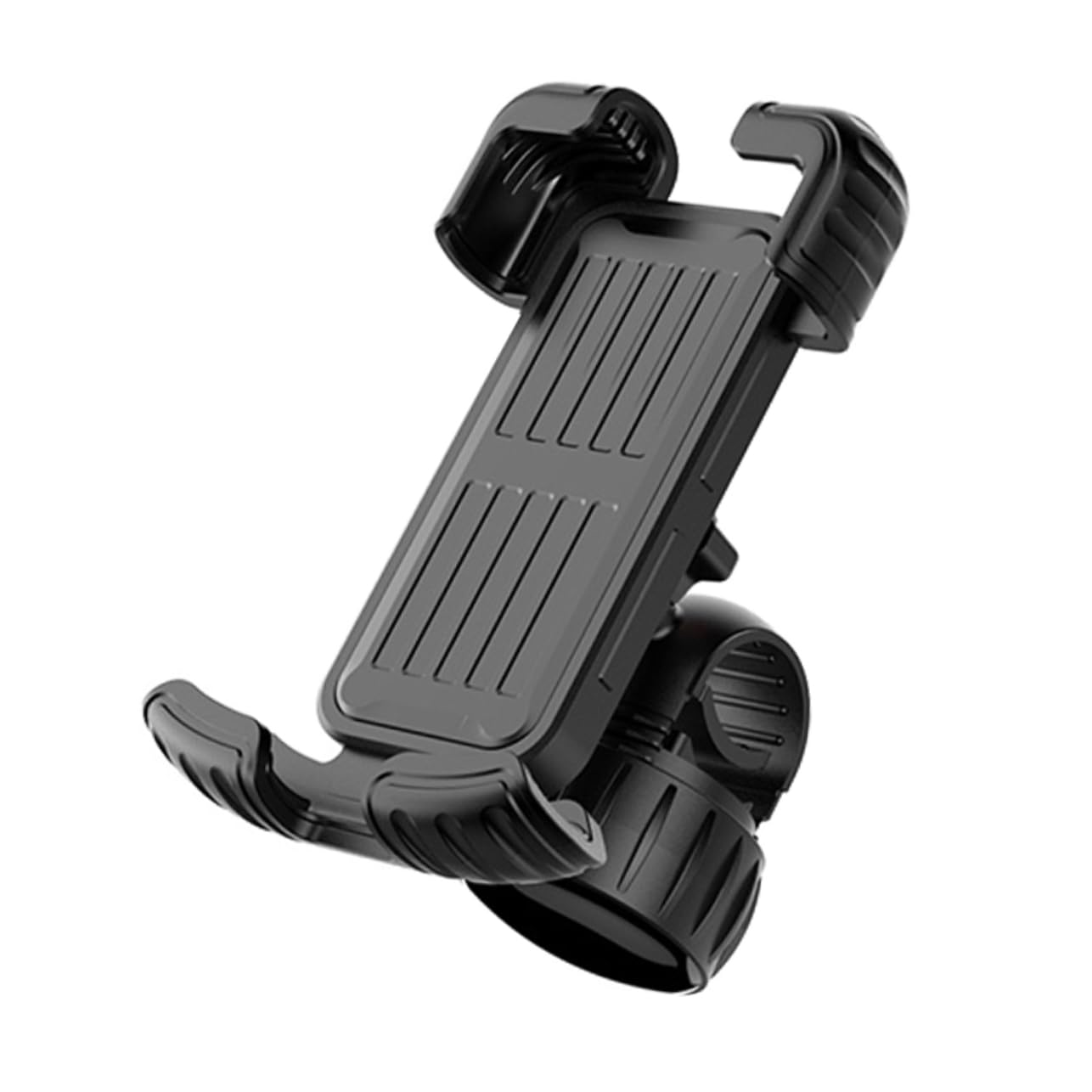 Uonlytech 4pièces Support De Téléphone pour Guidon De Et Vélo Support Antivibrations avec Fonction Antidérapante pour Navigation Cyclisme pour Smartphones Installation