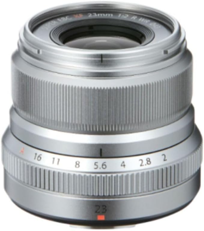 Fujifilm XF23MMF2 R WR Camera Lens (Silver)