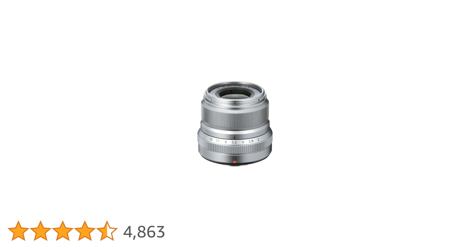 フジノン XF 23mm F2.8 R WR シルバー 1年保証 送料無料！ Amazon.co.jp: 富士フイルム(FUJIFILM) X 交換レンズ フジノン
