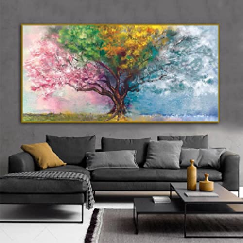 Impression toile paysage abstrait moderne décoration murale de salon - 2